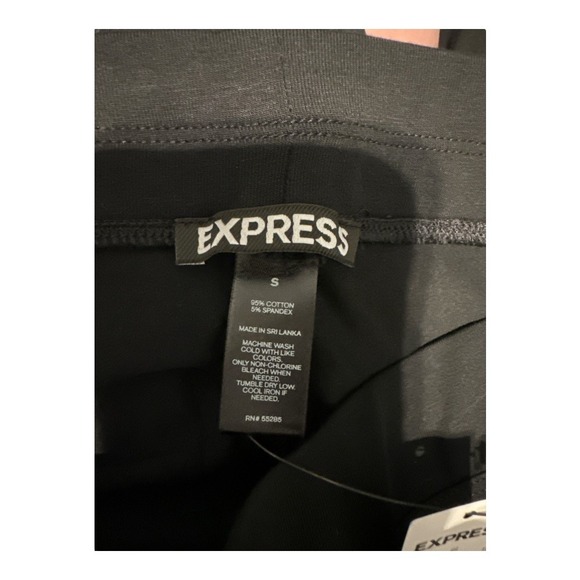 Express Black Capri Leggings, Small - Picture 7 of 7